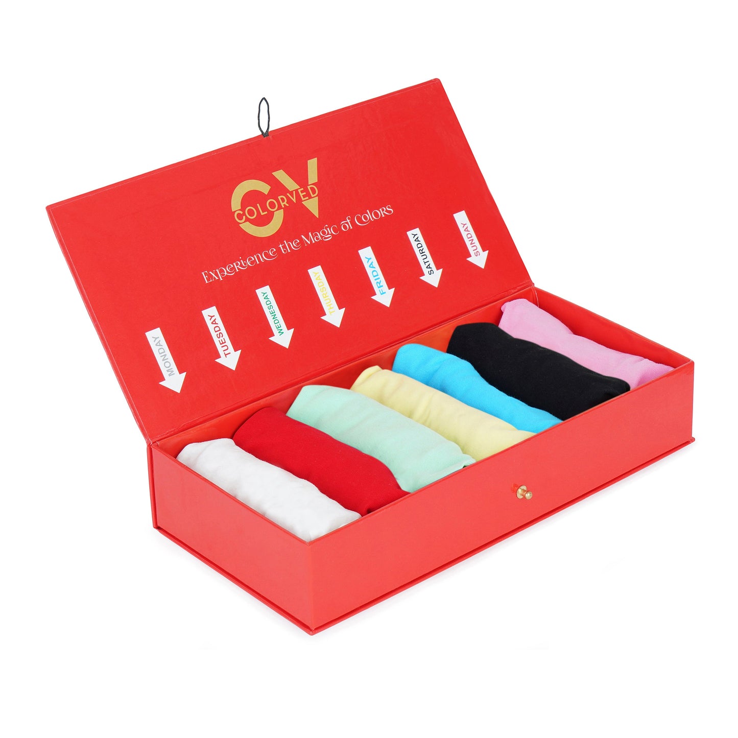 Pack of 7 color panties - Color Therapy