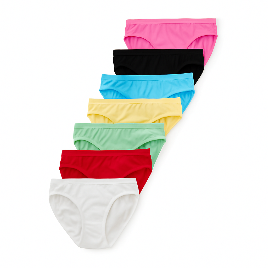Pack of 7 color panties - Color Therapy